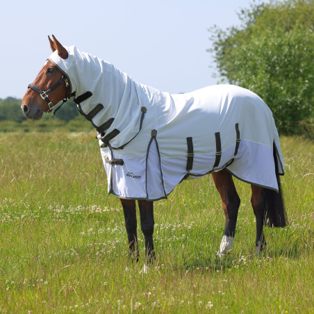 Couverture anti-mouches intégrale Shires Highlander Plus Sun Shade