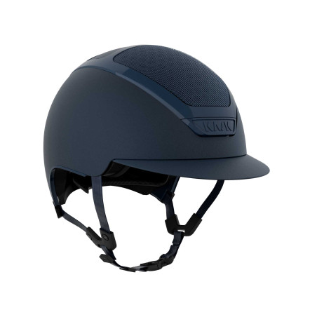Casque Kask Dogma Chrome jugulaire marron clair