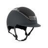 Casque Kask Dogma Chrome Swarovski minuit rivet - Anthracite