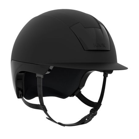 Casque Kask Kooki jugulaire marron clair