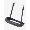 Muserolle LeMieux Hunter cousue - Noir / argent