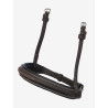 Muserolle LeMieux Hunter cousue - Havane / argent