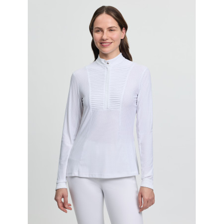 Polo de concours LeMieux manches longues Arielle femme