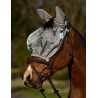 Masque anti-mouches Weatherbeeta ComFiTec Hexi Shield Ride - Argent