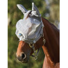Masque anti-mouches Weatherbeeta ComFiTec Hexi Shield duo - Argent