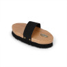 Brosse douce Premium Shires Ezi-Groom - Bois