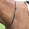 Collier de cou en cuir Shires Velociti Gara - Havane