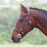 Bridon de présentation clincher Shires Velociti Gara - Havane