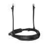 Caveçon matelassé Elite Shires Velociti Lusso - Noir