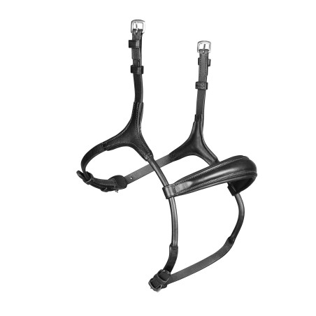 Caveçon rond matelassé Shires Velociti Lusso