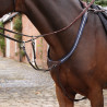 Collier de chasse élastique Opus Shires Velociti Lusso - Havane