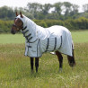 Couverture anti-dermite intégrale Plus Shires Highlander - Blanc / bleu aviation