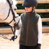Gilet polaire Core jeune cavalier Shires Aubrion - Vert