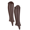 Chaps en cuir adulte Shires Moretta - Marron