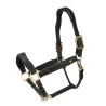Licol en cuir Lorca Shires Velociti Lusso - Noir