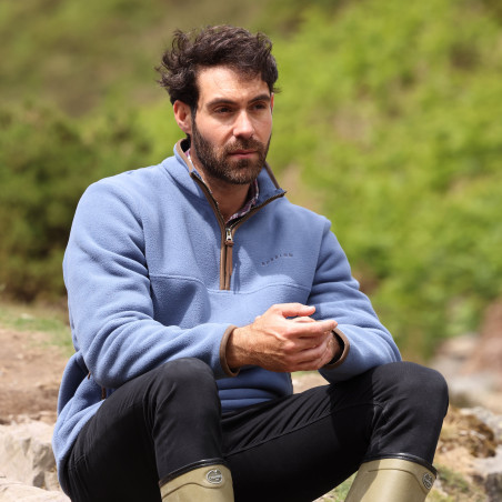 Polaire demi-zip Core homme Shires Aubrion
