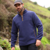 Polaire demi-zip Core homme Shires Aubrion - Marine