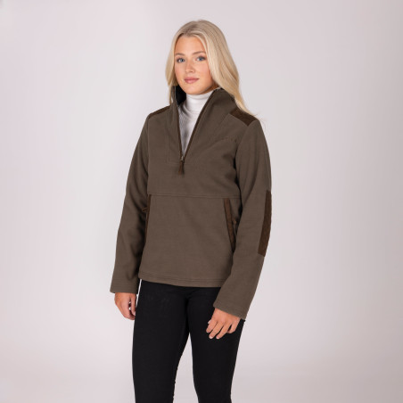 Polaire quart de zip Heritage unisexe Shires Aubrion