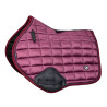 Tapis de selle d'obstacle Eltar Satin Shires Arma - Noir cerise