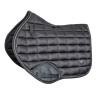 Tapis de selle d'obstacle Eltar Satin Shires Arma - Noir