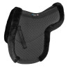 Tapis de selle entièrement doublé Shires Arma - Noir