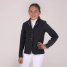 Veste de concours Optima LX jeune cavalier Shires Aubrion - Noir