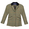 Veste Saratoga enfant Shires Aubrion - Carreaux rouge / jaune / bleu