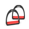 Étriers Premium Profile Shires Compositi - Rouge