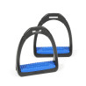 Étriers Premium Profile Shires Compositi - Bleu roi