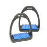 Étriers Reflex Shires Compositi - Bleu roi