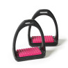 Étriers Reflex Shires Compositi - Framboise