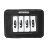 Porte-numéro de tapis x4 Shires Velociti - Noir