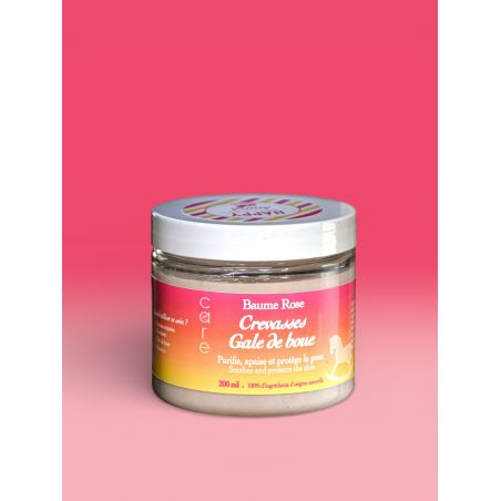 Baume Rose Crevasse Gale de boue Happy Crackers