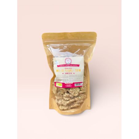 Crackers graines de lin Happy Crackers miel thym