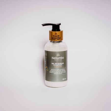 Gel de massage chauffant Nellumbo