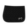 Tapis de selle Pénélope Velours - Noir / noir