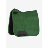 Tapis LeMieux Reflective Suede Dressage Square - Vert hunter