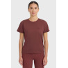 Tee-shirt Harcour Hydra manches courtes femme - Vigne