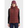 Veste sans manches Harcour Cinderella femme - Vigne