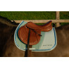 Tapis de selle Je t'aime Equithème EK-Talent - Vert clair