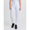 Pantalon d'équitation LeMieux à basanes silicone Brilliance femme - Blanc
