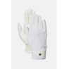Gants d’équitation Horze Romy - Blanc / bleu turquoise