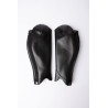 Mini-chaps B Vertigo élégants en cuir - Noir