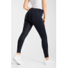 Pantalon d’équitation Horze Matilda perforé femme full grip - Marine foncé