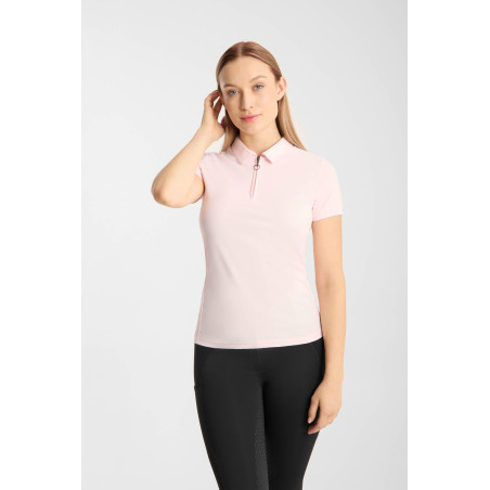 Polo Horze fonctionnel Willow femme manches courtes