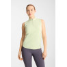 T shirt d’entraînement Emmie sans manches Horze femme cooling - Vert céladon