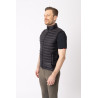 Veste sans manches d'équitation B Vertigo Simon ultralégère rembourrée homme - Gris anthracite foncé