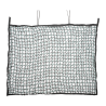 Filet à foin duo sans nœuds Waldhausen 2 côtés rectangulaire - Noir / gui