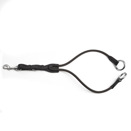 Attache de martingale à anneaux élastique Shires Velociti Gara