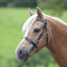 Bridon de présentation lisse Shires Velociti Gara - Marron